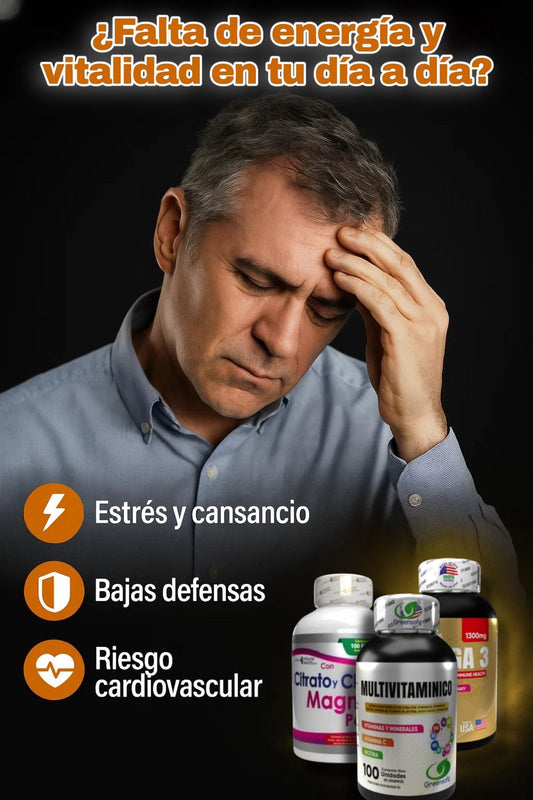 💥Combo Premium Bienestar: Energía🔋+ Defensas🧑🏼⚕️ + Corazón🫀