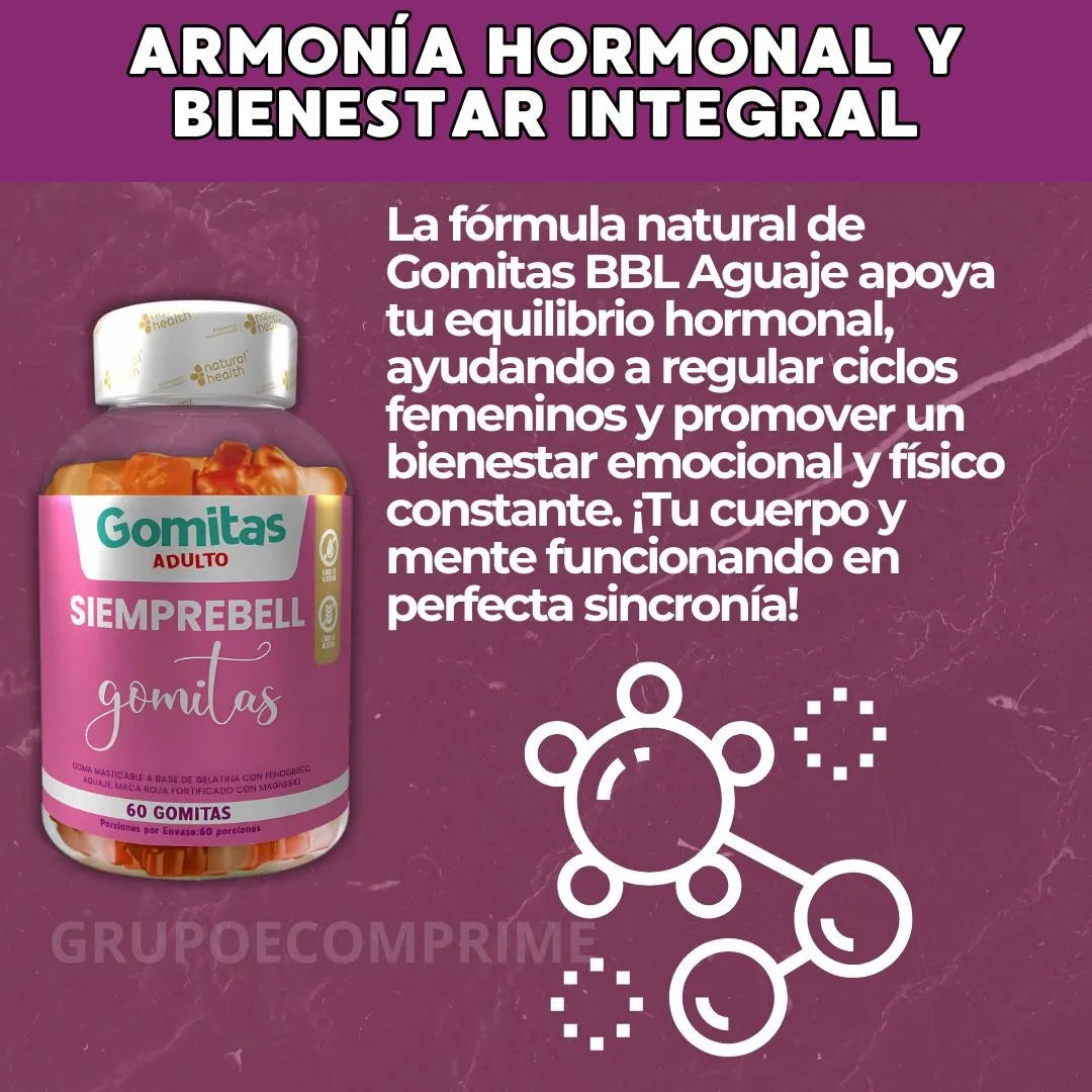 🌸 ¡TRANSFORMA TU RUTINA DE BELLEZA! 🌟 2 Frascos de Gomitas SIEMPREBELL + 🎁 COLÁGENO GRATIS 💕 ¡SÓLO POR HOY! 🚚 ENVÍO GRATIS + PAGO CONTRA ENTREGA