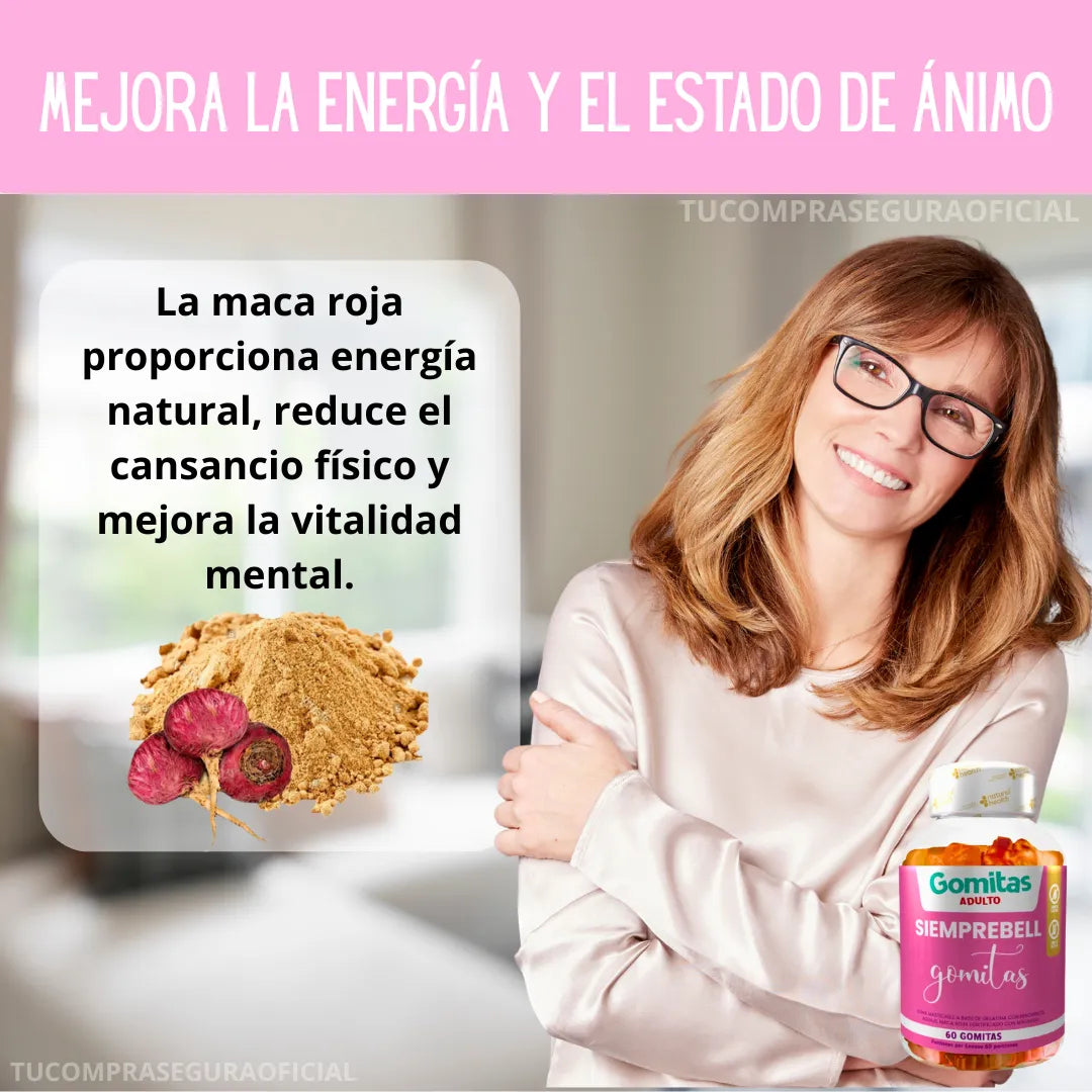 🌸 ¡TRANSFORMA TU RUTINA DE BELLEZA! 🌟 2 Frascos de Gomitas SIEMPREBELL + 🎁 COLÁGENO GRATIS 💕 ¡SÓLO POR HOY! 🚚 ENVÍO GRATIS + PAGO CONTRA ENTREGA