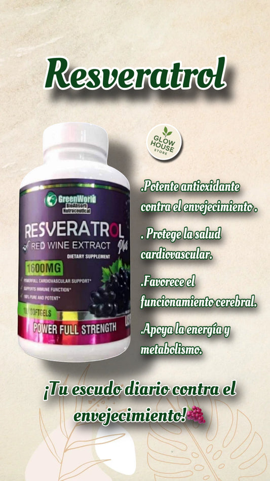 ¡Recupera tu energía y equilibra cuerpo y mente! 🧘‍♂️🌿 Combo Bienestar Total: Resveratrol + Ashwagandha KSM-66 + Magnesio 💯 Original 🇺🇸