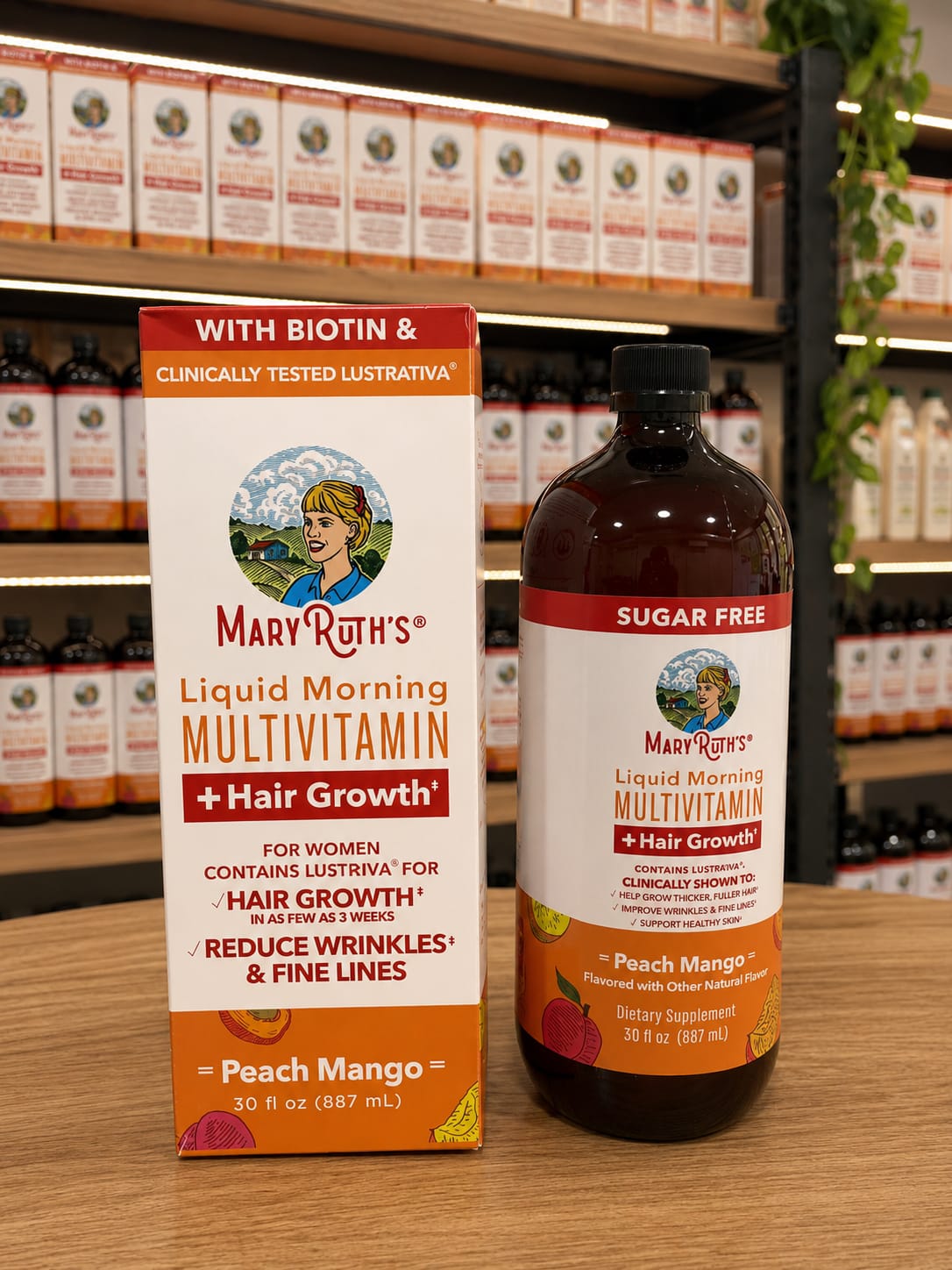🇺🇸✨ Combo Premium MaryRuth's Hair Growth + Multi Collagen Peptides + Rainbow Nutrients Hair Growth | Tratamiento Completo para Cabello, Piel y Uñas | 100% Original Importado de Estados Unidos 🇺🇸💜