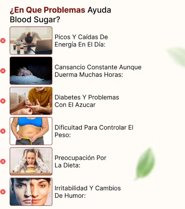 🩸 Control Natural del Azúcar en Sangre – Blood Sugar Complex